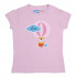 Pink Half sleeve Girls Pyjama - Hot Air Ballon